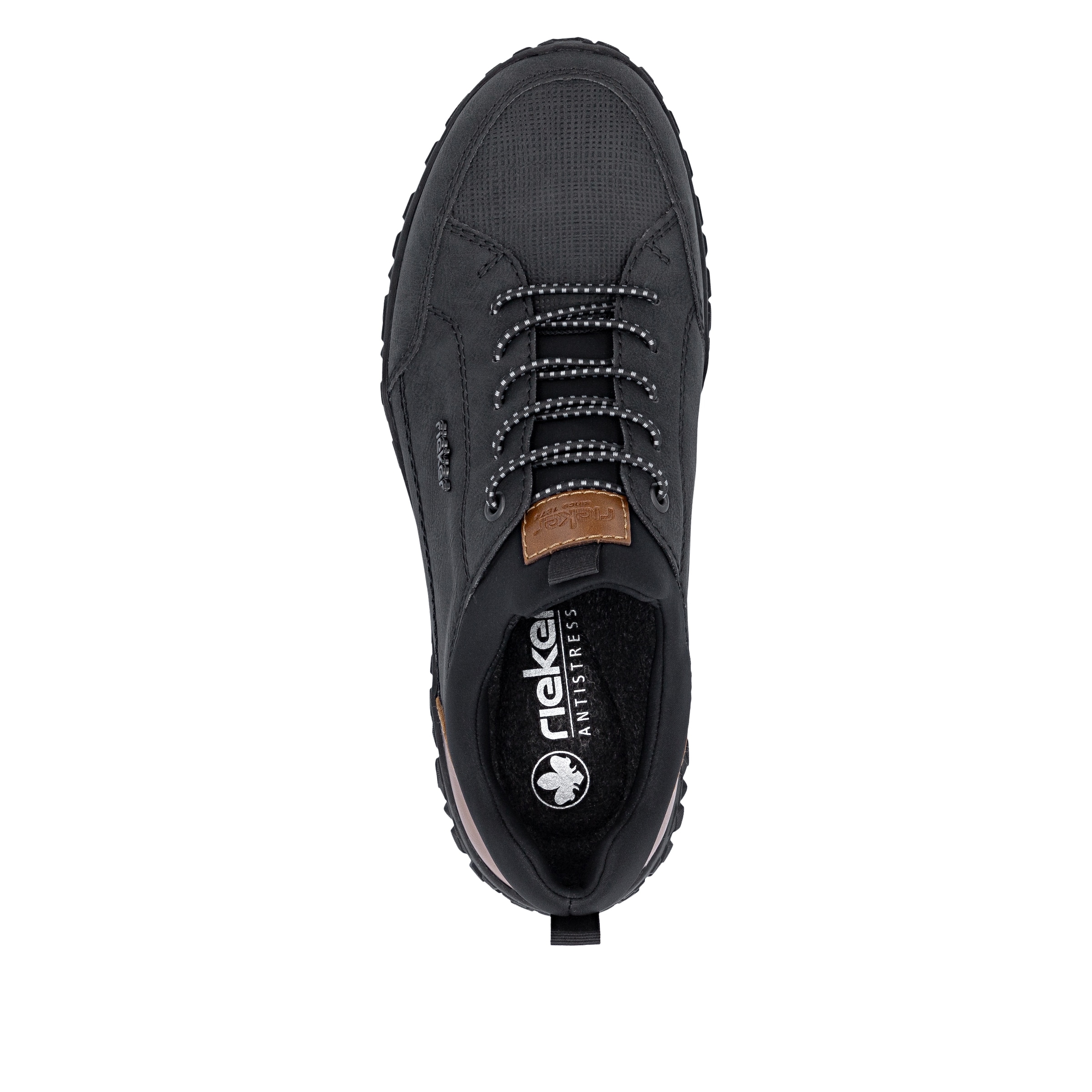 Baskets basses Rieker en noir