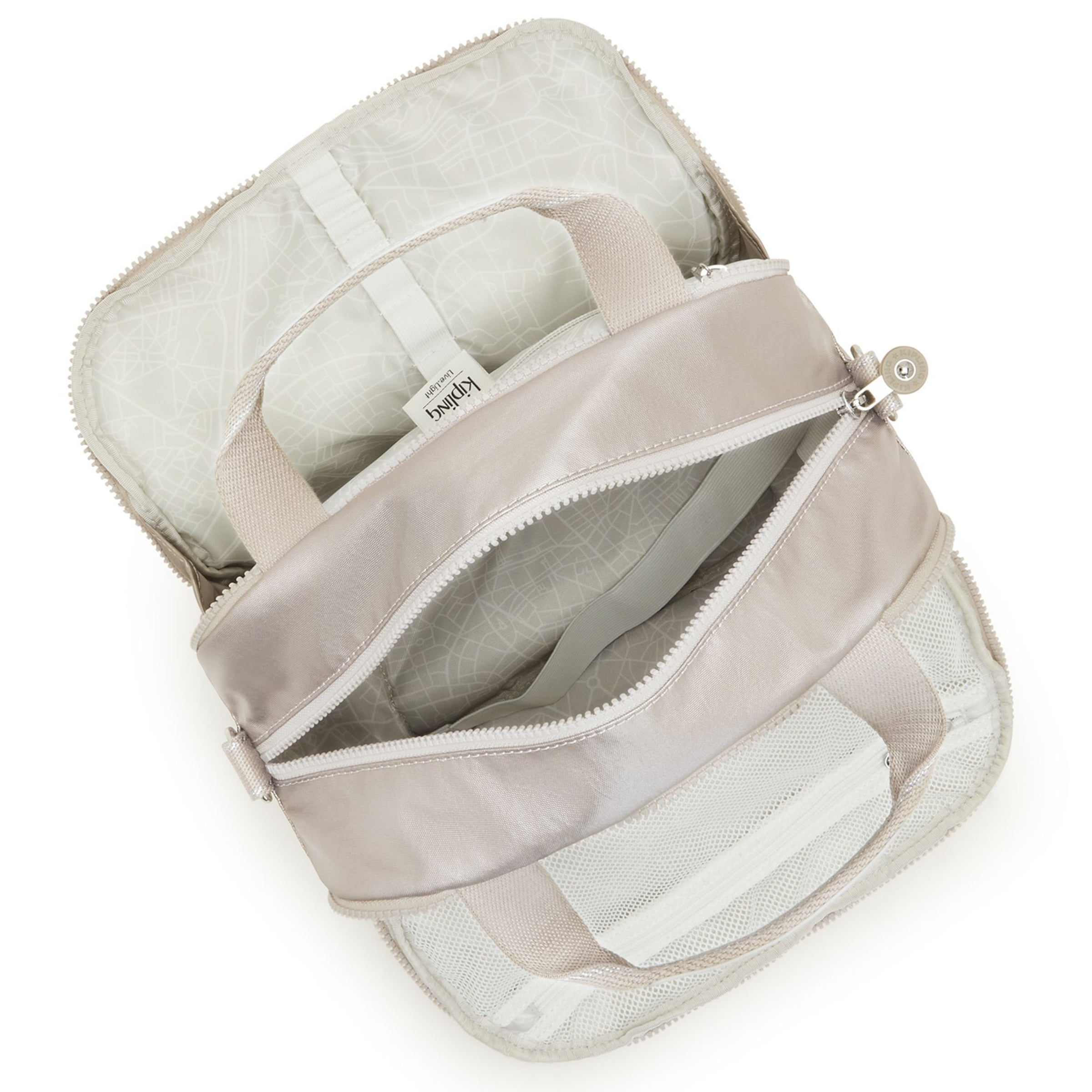 Beauty case 'Palmbeach' di KIPLING in grigio