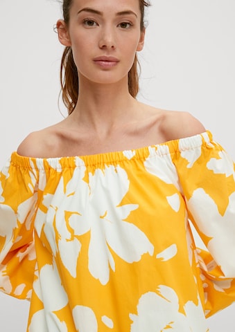 comma casual identity Sommerkleid in Gelb