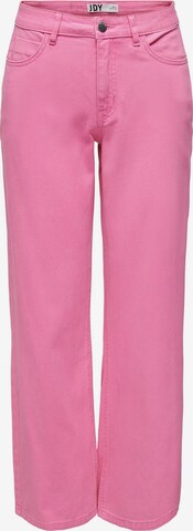 JDY Regular Jeans 'CELIA' i rosa: framsida