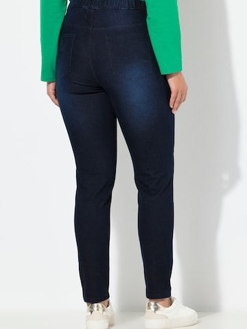 Skinny Jeggings 'Sienna' Ulla Popken en bleu