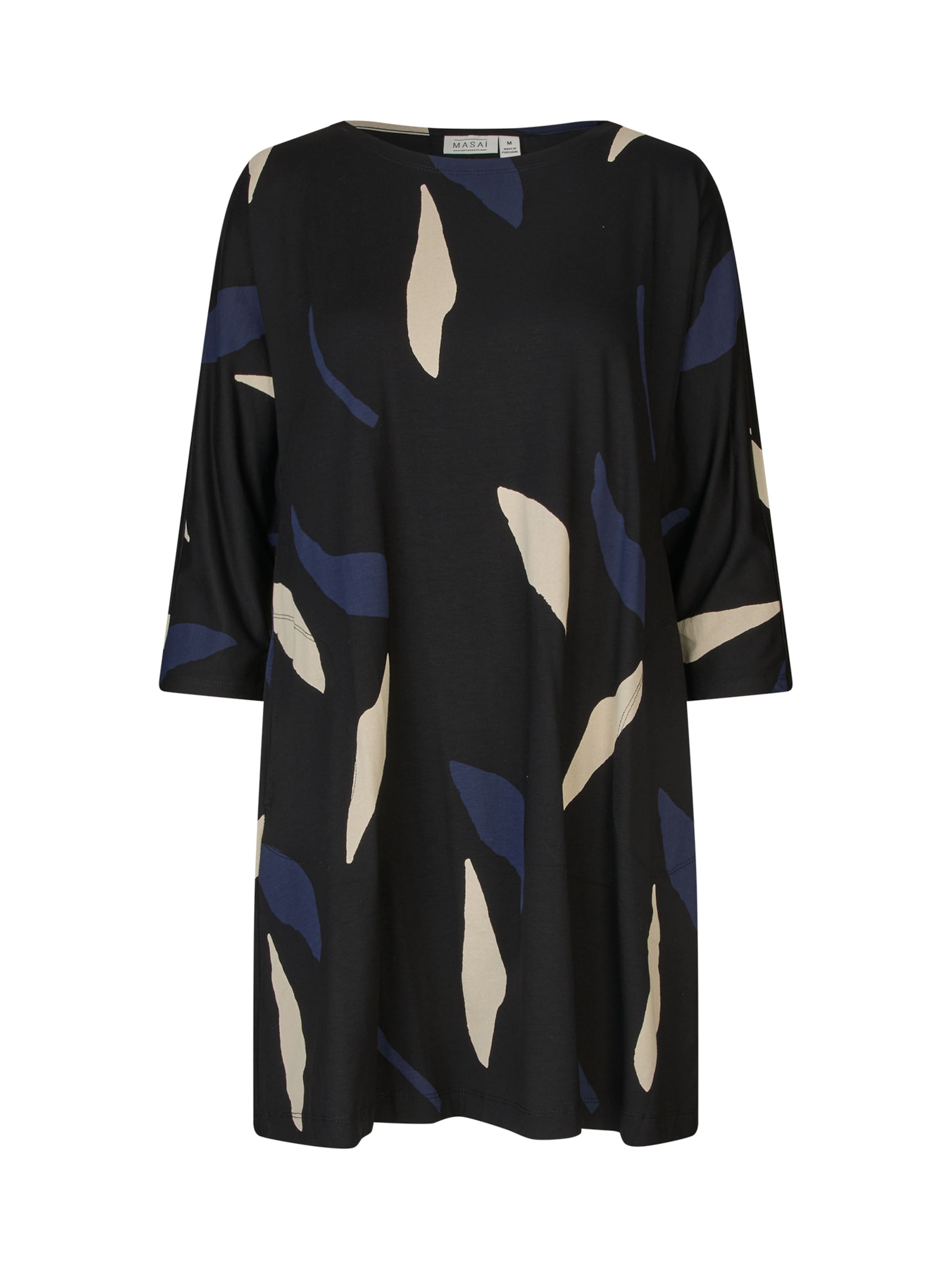 Masai Dress 'Gertine' in Black: front