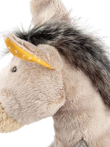 SIGIKID Stuffed animals 'Kuscheltier Esel Patchwork Sweety' in Beige