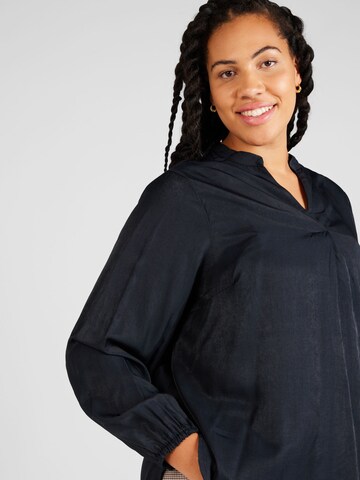 ONLY Carmakoma Blouse 'KALANA' in Blauw