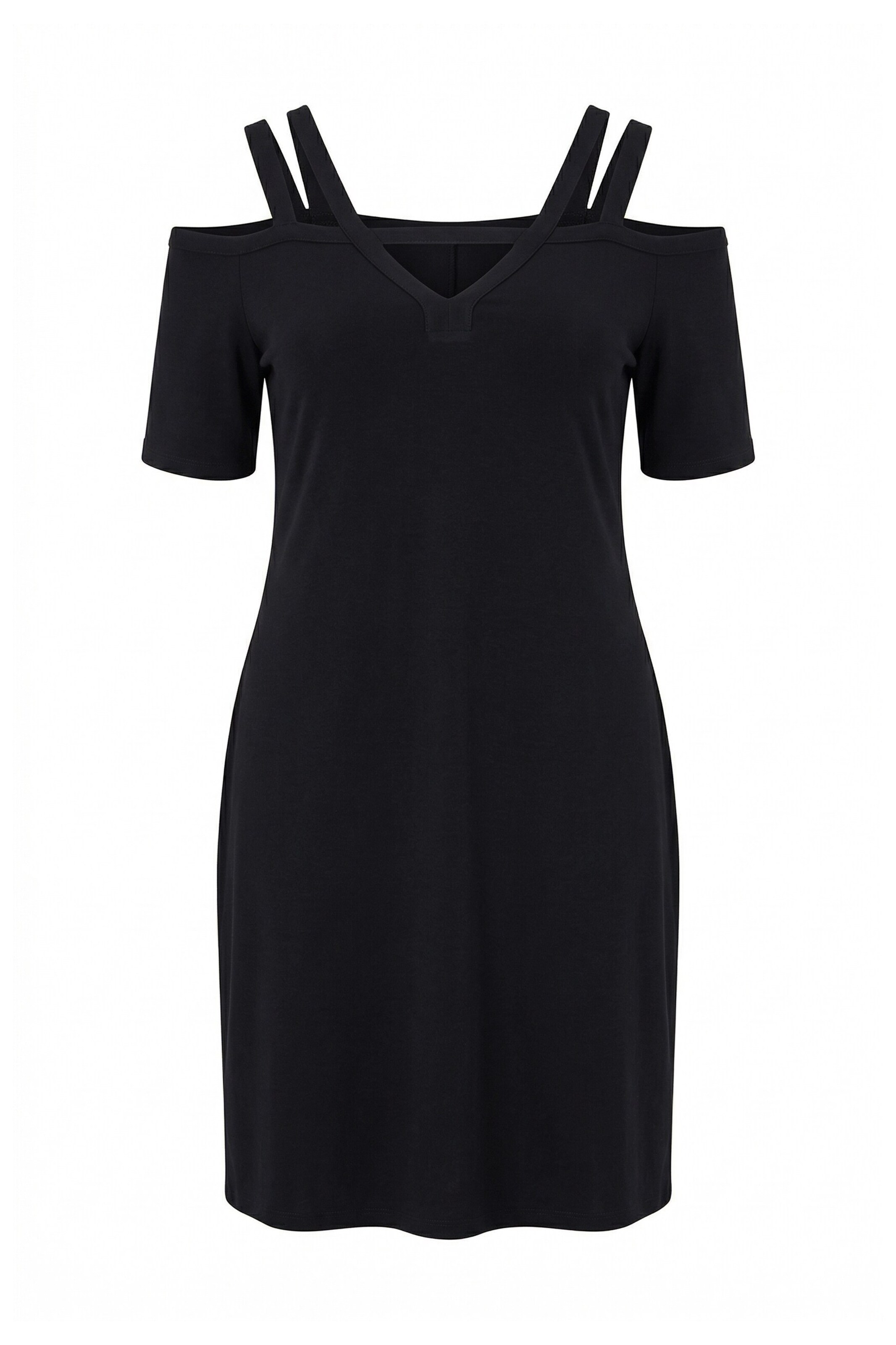 MIAMODA Dress in Black: front