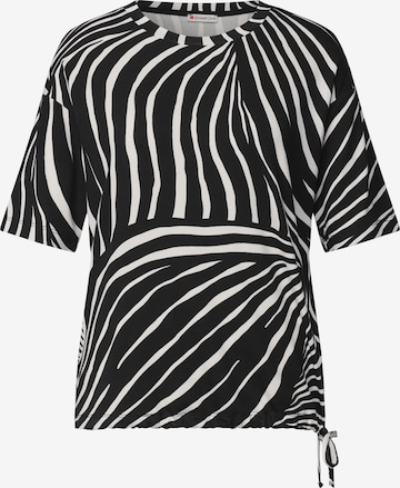 STREET ONE T-Shirt in Schwarz: Vorderseite