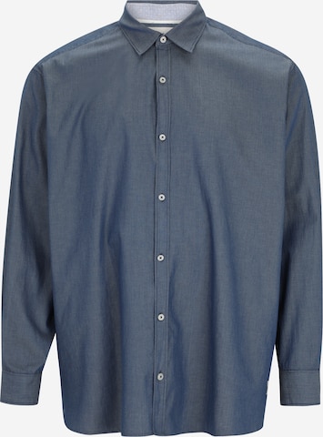 s.Oliver Hemd in Blau: Vorderseite