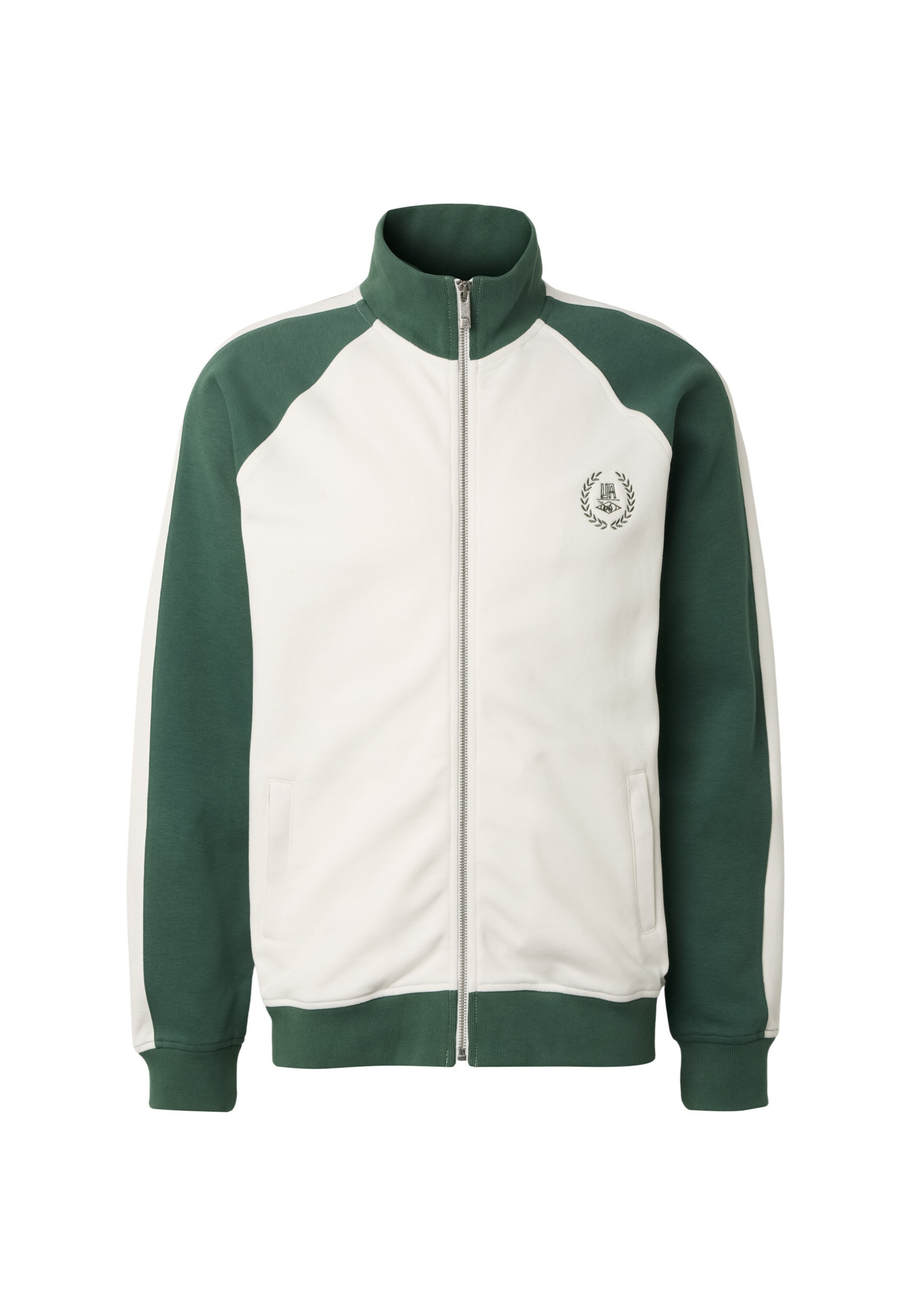 Unfair Athletics Sweatjacke 'Lotc' in Grün: Vorderseite