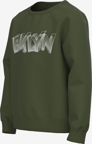 NAME IT Sweatshirt 'Vildar' in Green