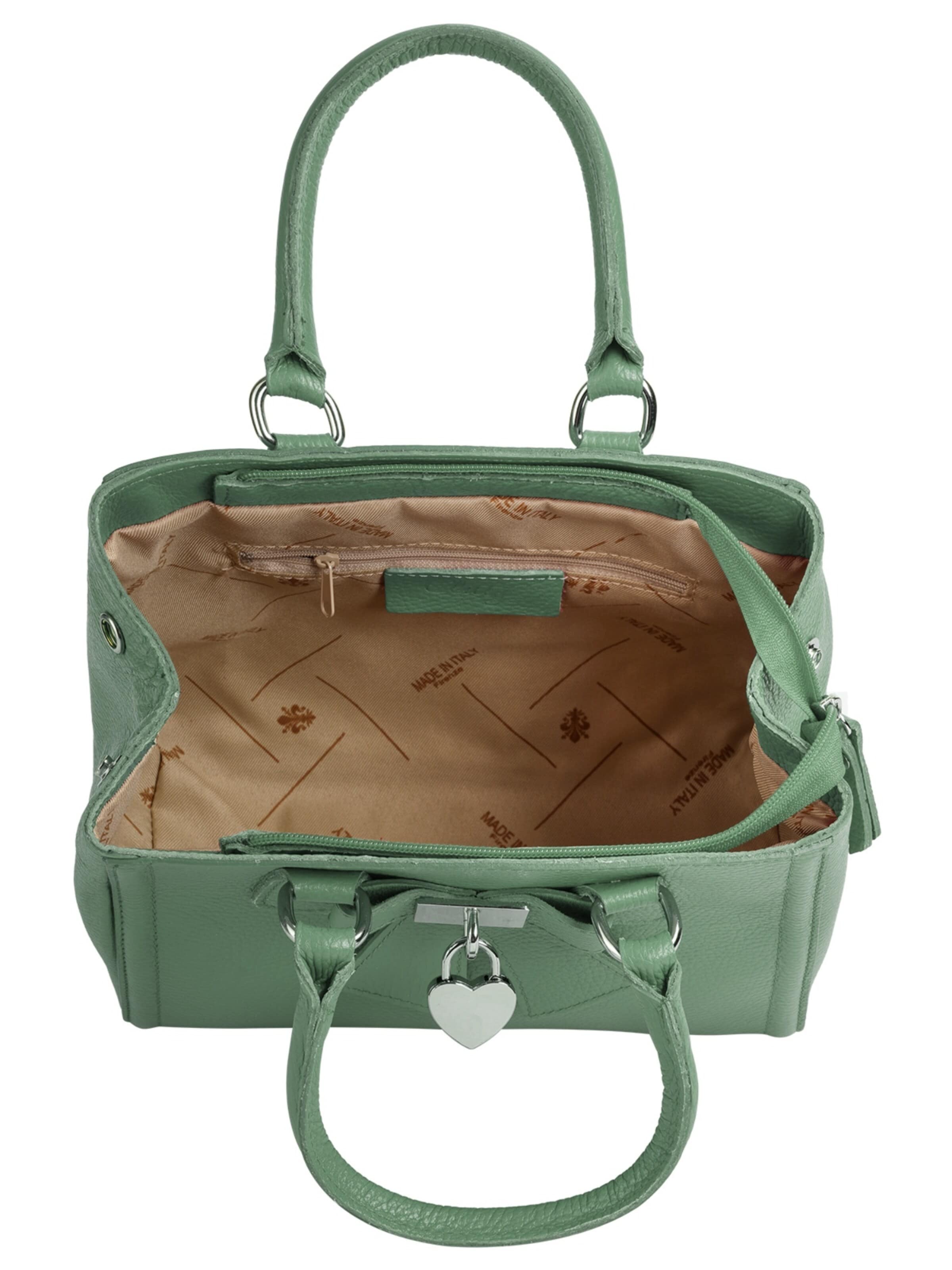 Cluty Handbag 'SOLCUORE' in Green