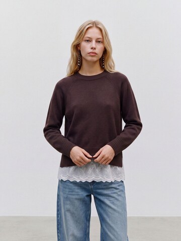 Pullover 'VMLyck' di VERO MODA in marrone: frontale