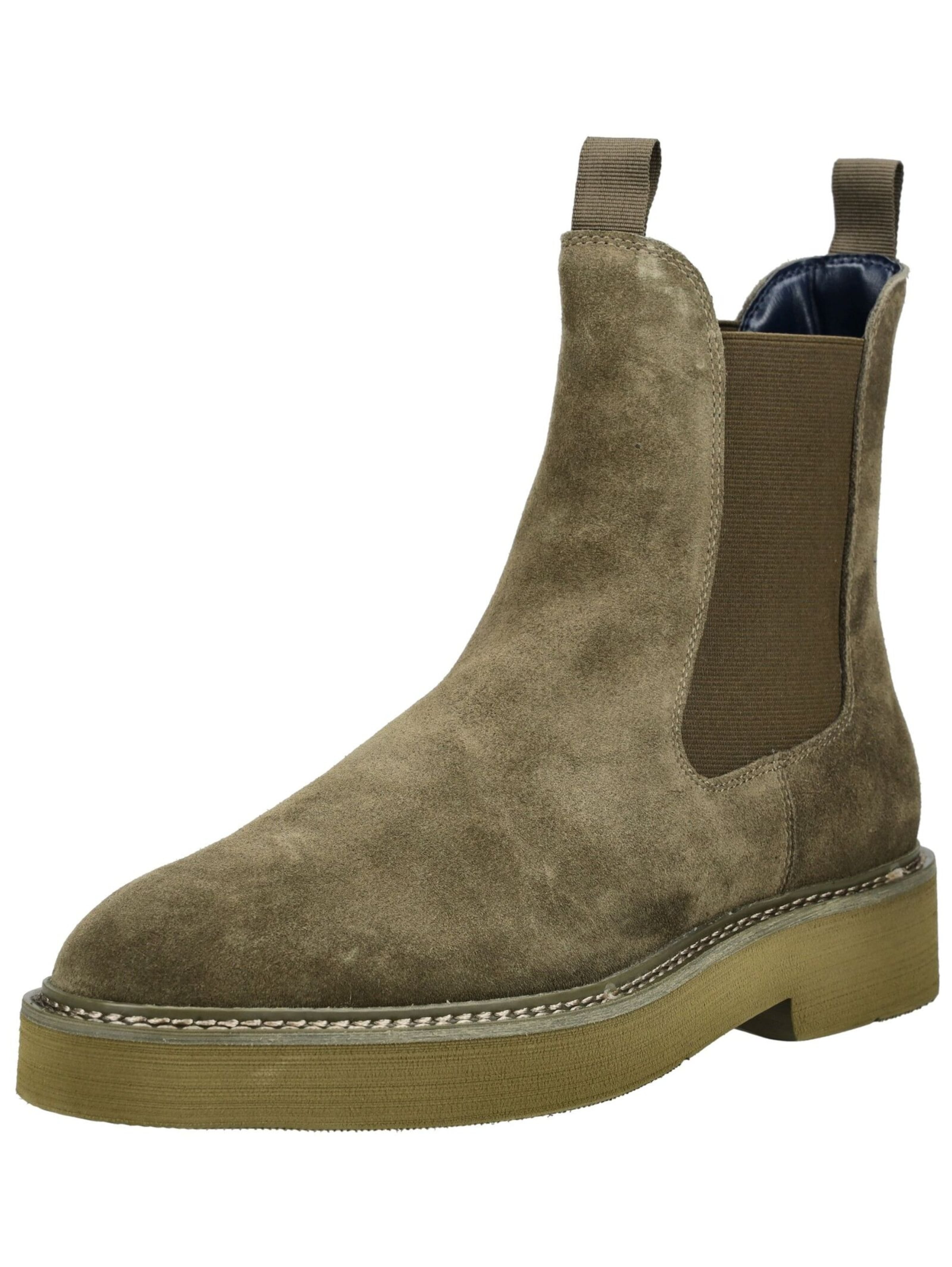 STEVE MADDEN Chelsea boots in Green: front