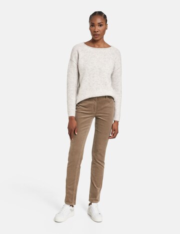 Regular Pantalon GERRY WEBER en beige