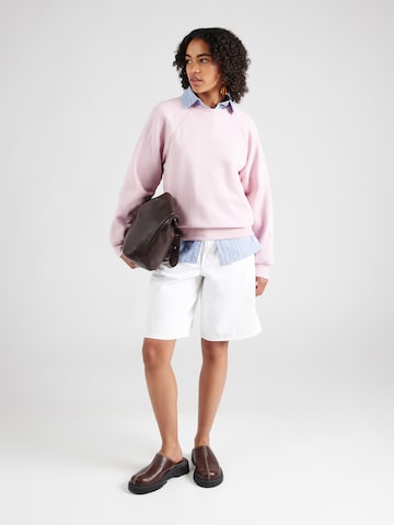 Abercrombie & Fitch Majica 'ESSENTIAL CLASSIC SUNDAY' | roza barva