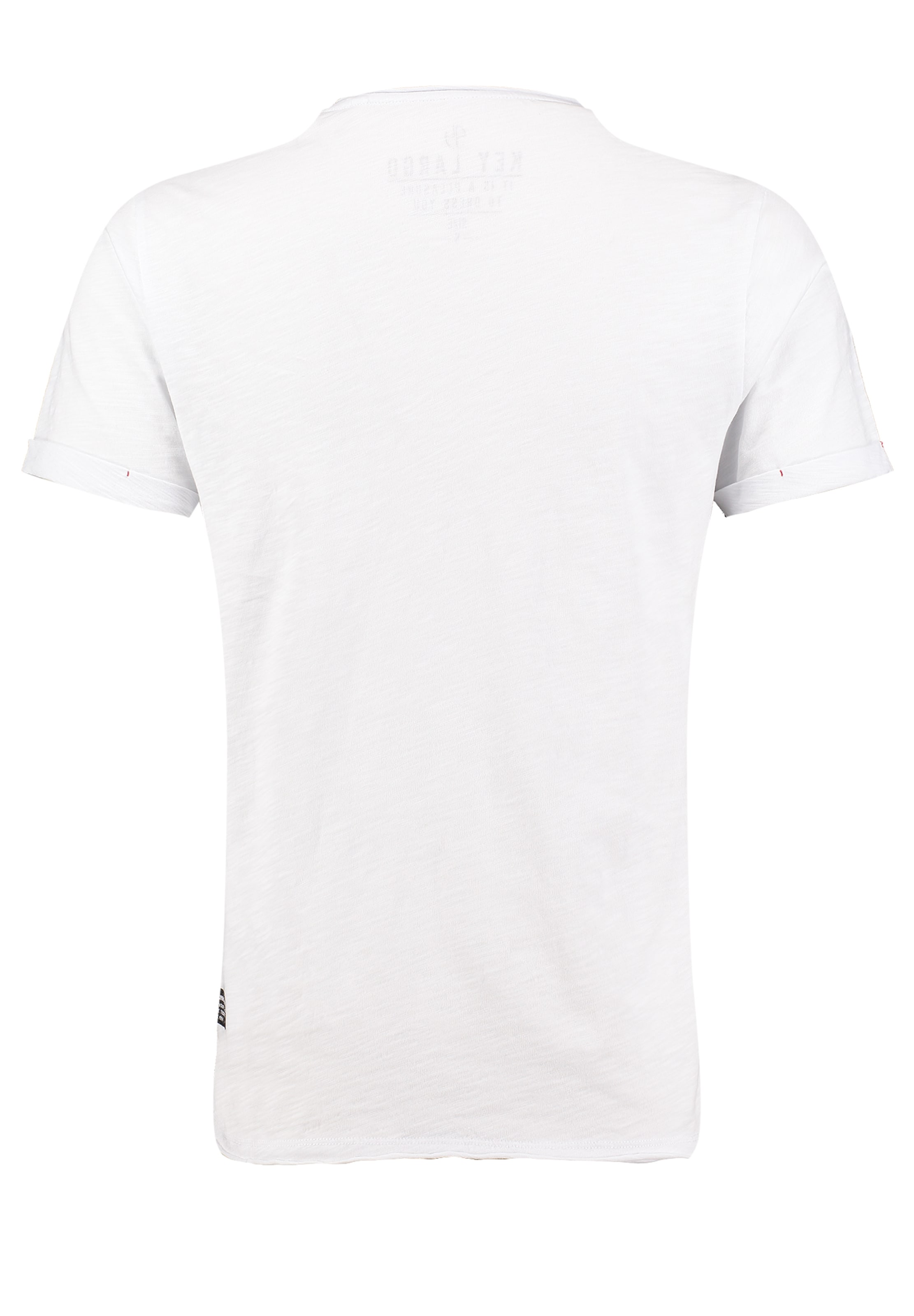 Key Largo T-Shirt 'KLFEARLESS' in Weiß