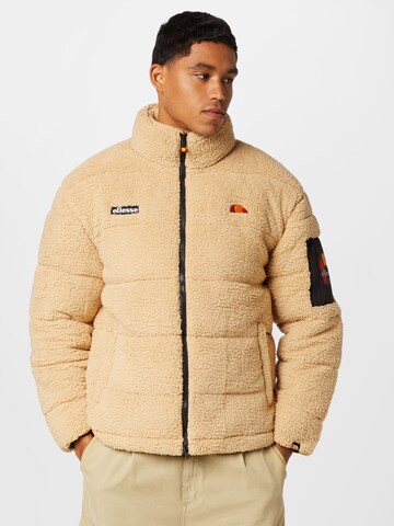 ELLESSE Regular fit Winter Jacket 'HANSON' in Beige: front