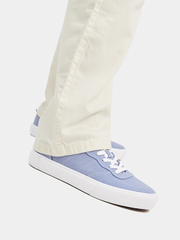 Pull&Bear Sneakers low i blå