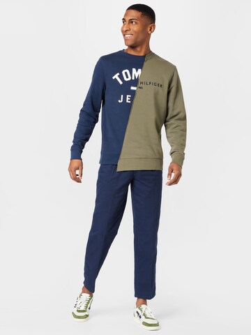 Tommy Jeans Sweatshirt in Blauw