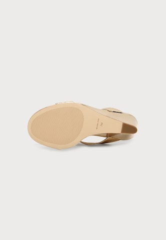 MICHAEL Michael Kors Pantolette 'CHERIE' i guld