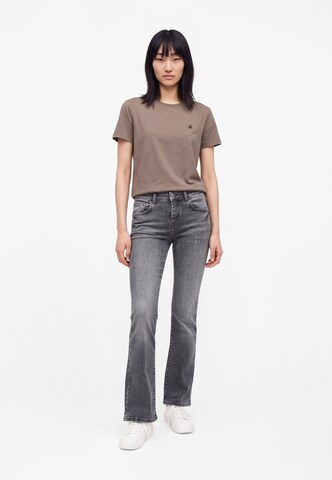 Calvin Klein Jeans Majica 'Archive' | siva barva