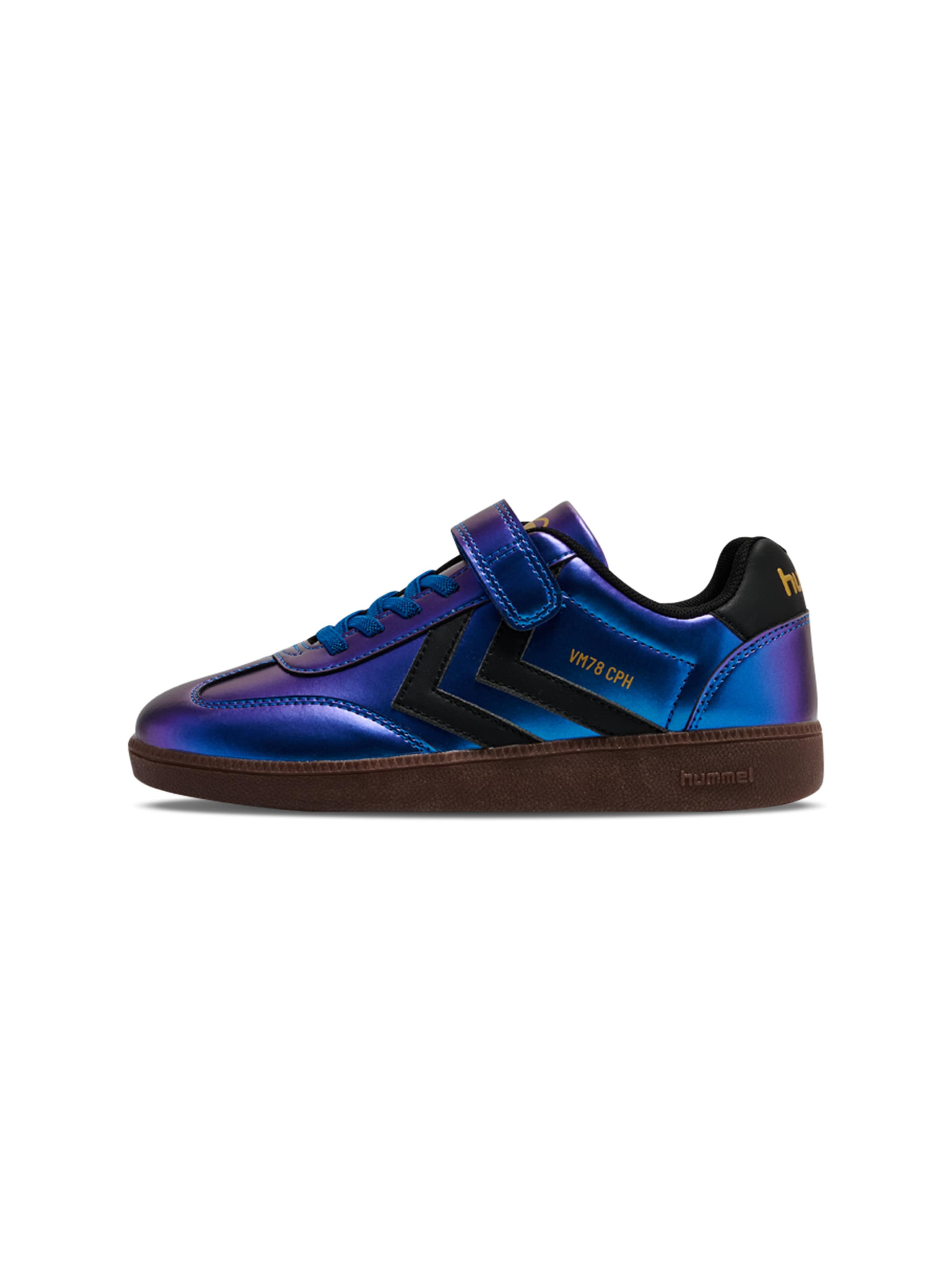 Baskets Hummel en bleu : devant
