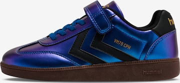 Baskets Hummel en bleu : devant