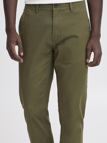 BLEND Regular Chino Pants ' BHEDNAN twill pant ' in Green