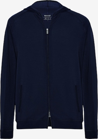 Boggi Milano Sweat jacket in Blue: front