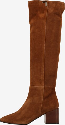 SCAPA Over the Knee Boots in Brown: front