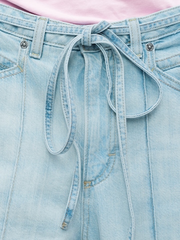 BOSS - Perna larga Calças de ganga em azul