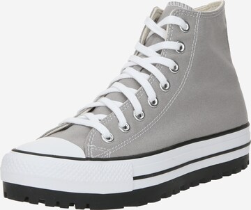 CONVERSE Hög sneaker 'CHUCK TAYLOR ALL STAR' i grå: framsida