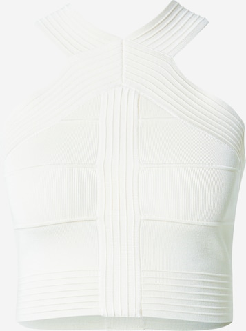 GUESS Knitted top 'Mirage' in White: front
