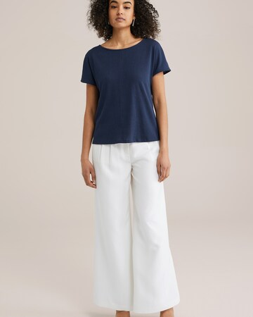 WE Fashion Bluse in Blau