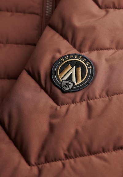 Superdry Tussenjas in de kleur Bruin, Productweergave