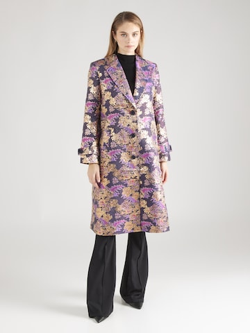 rosemunde Between-Seasons Coat in Purple