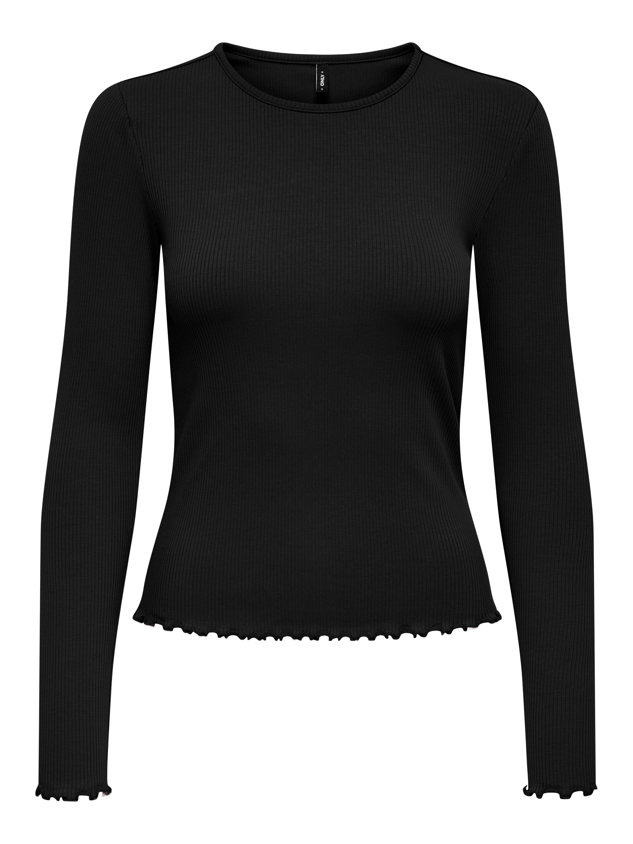 ONLY Shirt in Schwarz