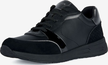 Baskets basses GEOX en noir : devant