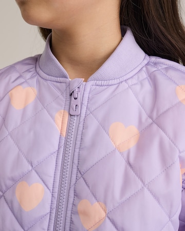 WE Fashion Kurtka przejściowa w kolorze fioletowy