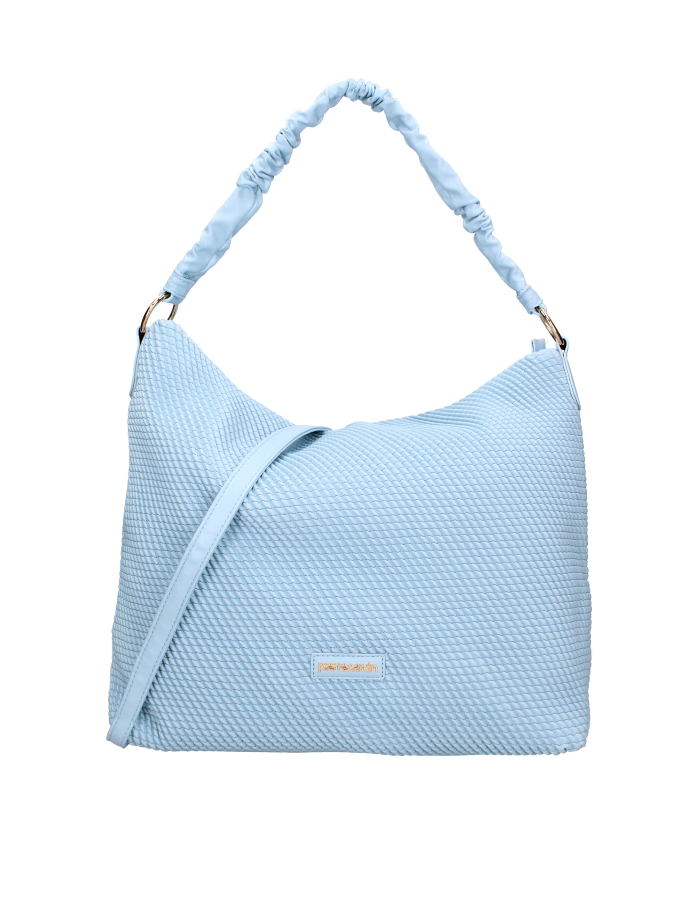 PIERRE CARDIN Shoulder Bag in Blue: front