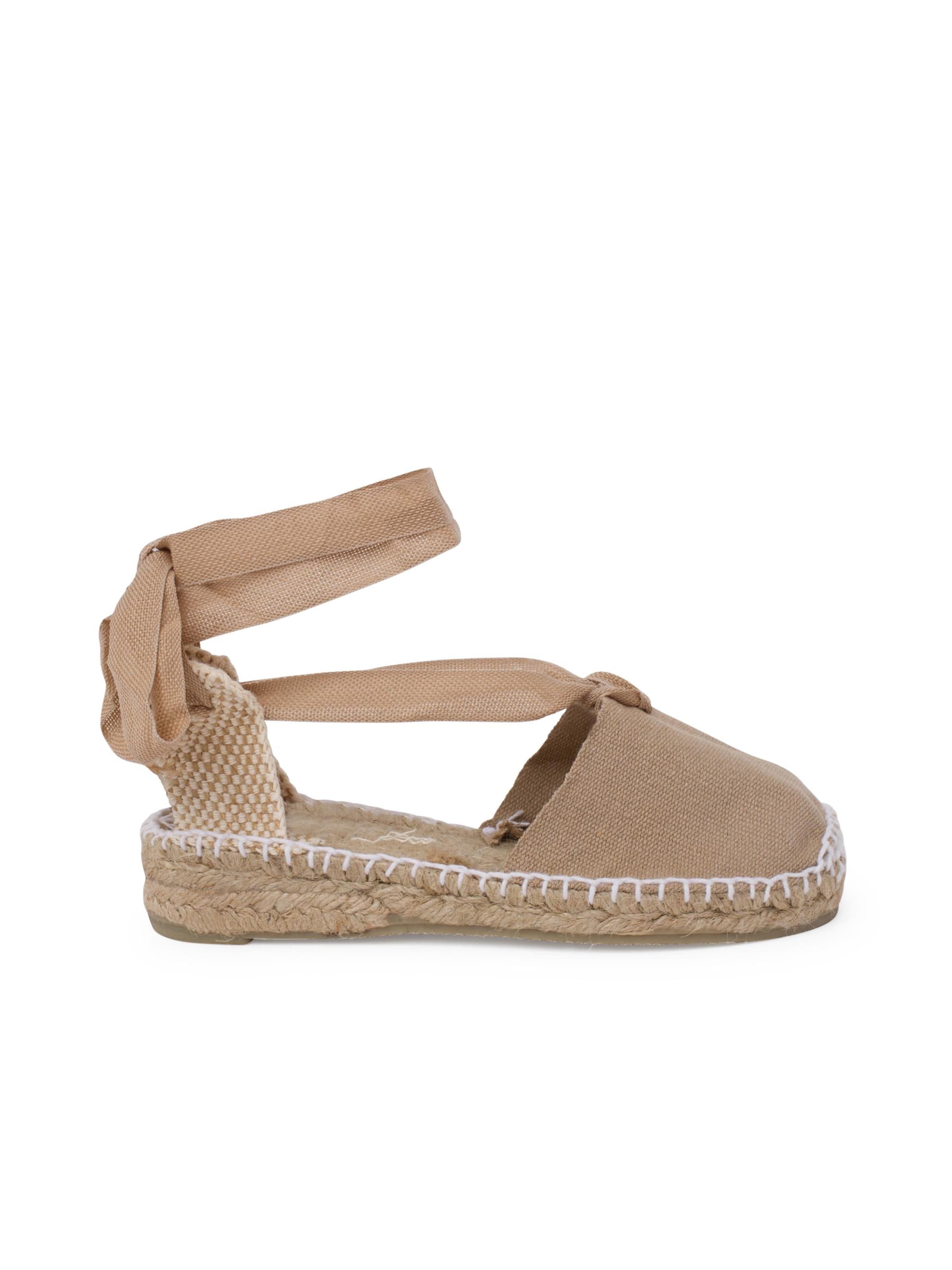 Sandales Pisamonas en beige