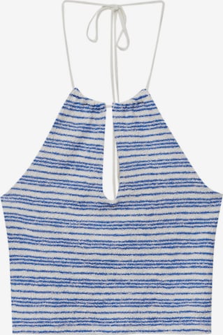 Pull&Bear Top in Blau: predná strana