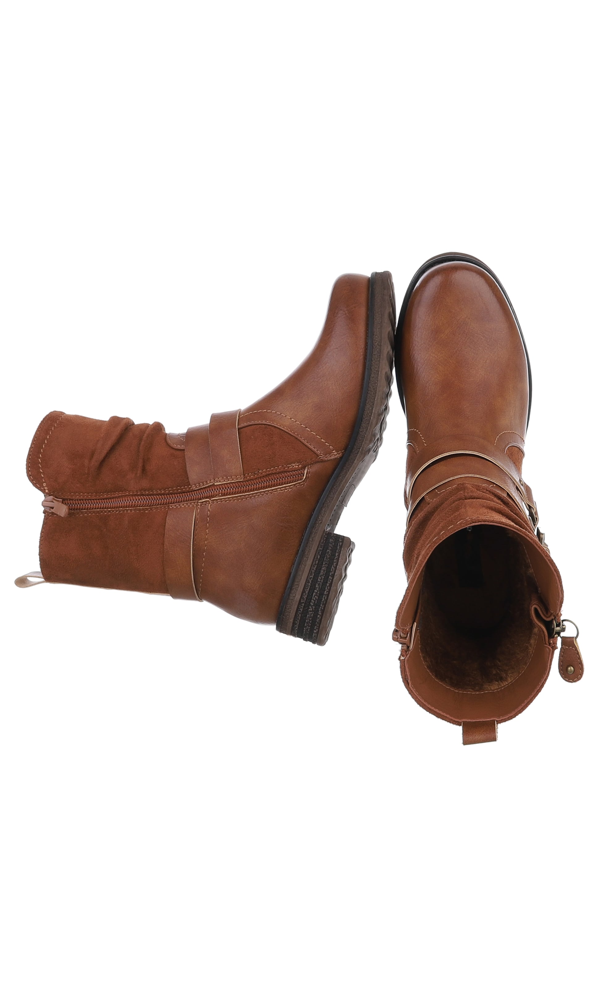 Ital-Design Ankle Boots in Brown