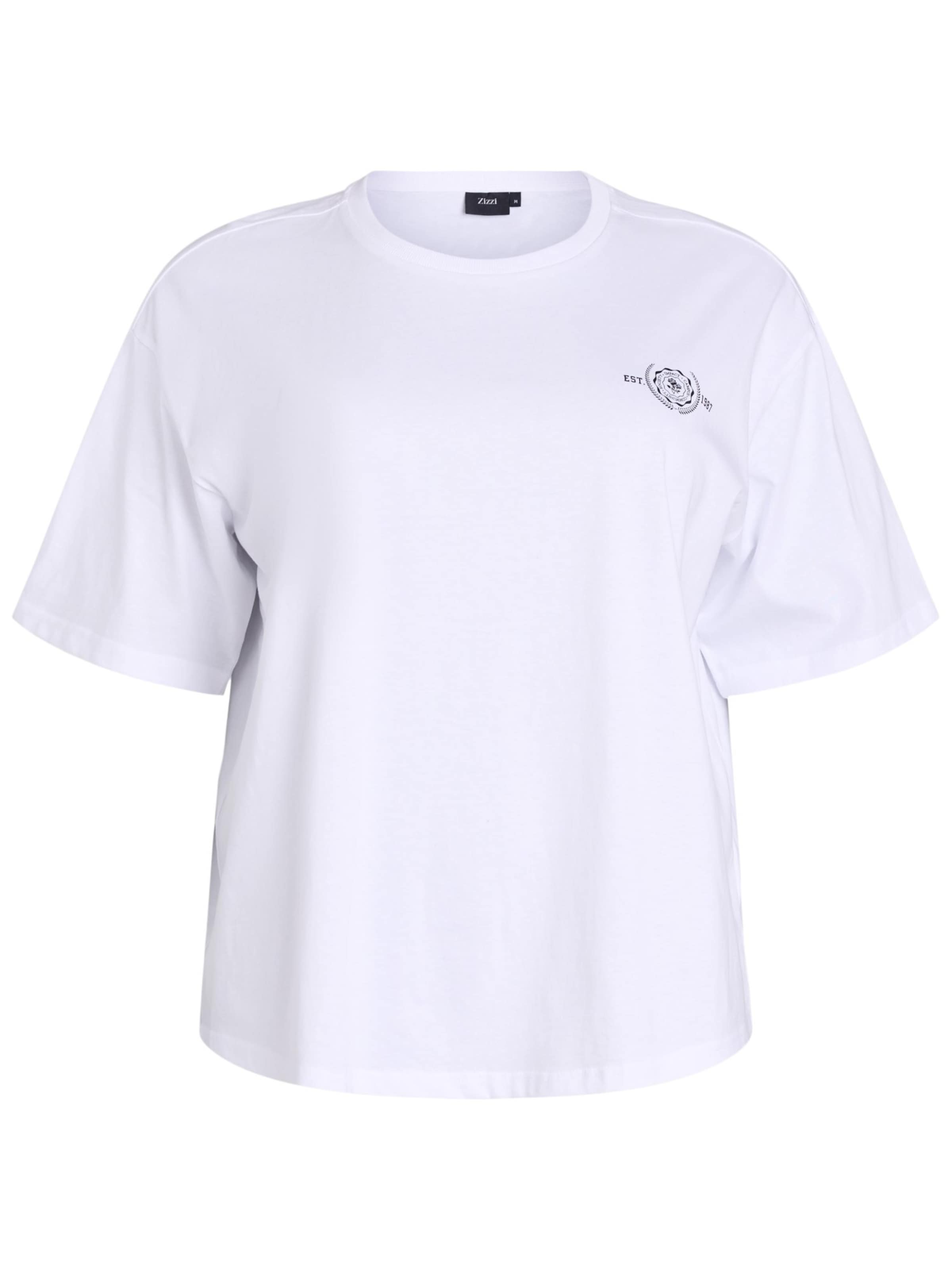 balts Zizzi T-Krekls: no priekšpuses