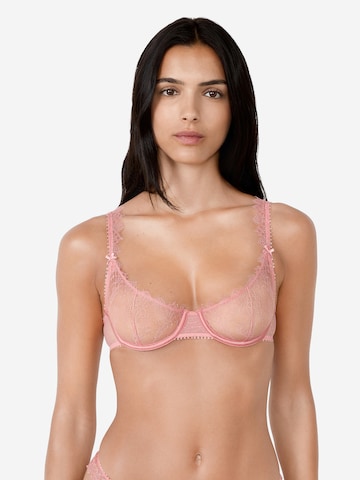 ETAM Balconette BH in Pink: Vorderseite