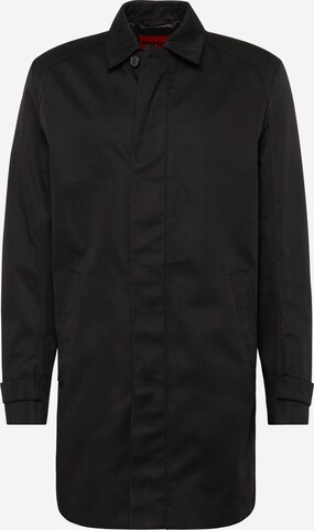 HUGO Between-Seasons Coat 'Marec' in Black: front