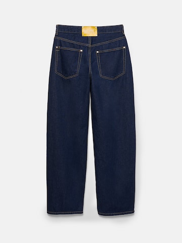 Pull&Bear Baggy Jeans 'PACIFIC LOVE' in Blue