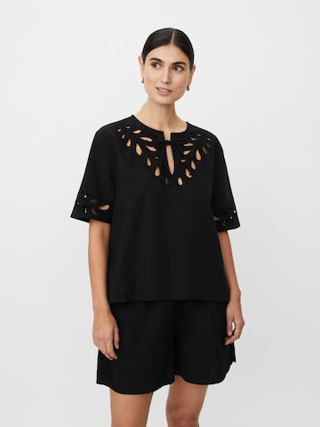 Masai Blouse 'MaDyselle' in Zwart: voorkant