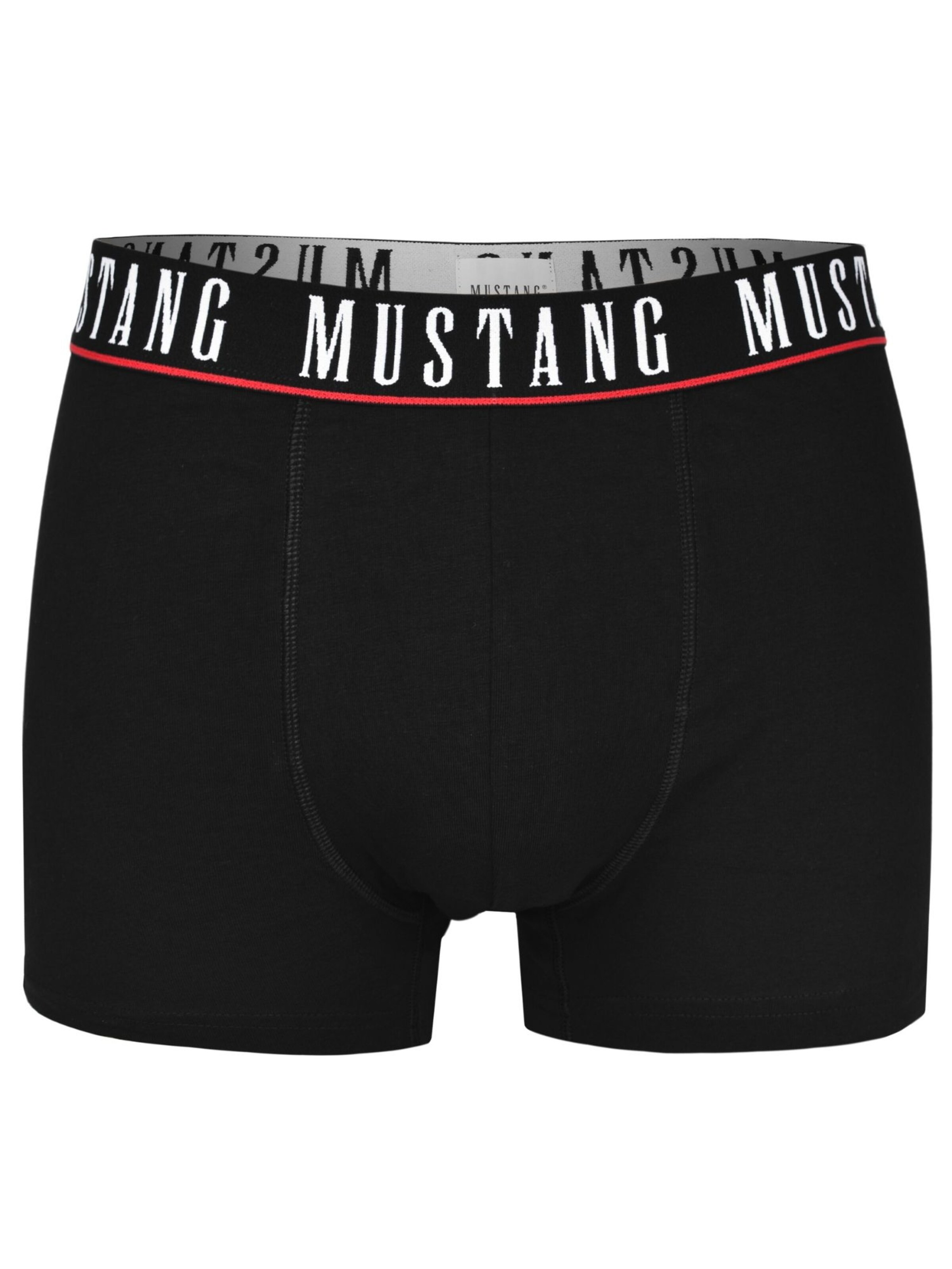 MUSTANG Boksershorts i sort