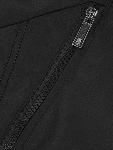 YOUTHUP Between-Season Jacket 'Stehkragen' in Black