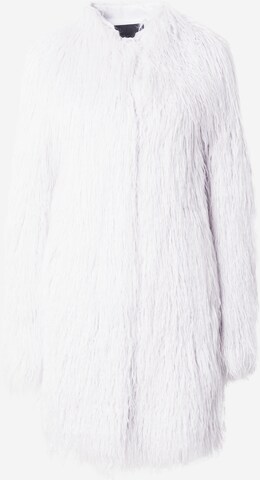 PATRIZIA PEPE Ανοιξιάτικο και φθινοπωρινό παλτό σε λευκό: μπροστά